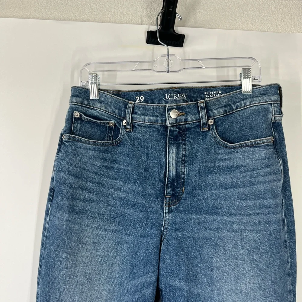 J. Crew Slim Straight High Rise Jeans